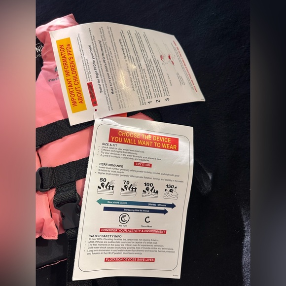 RetroSpec Pink Life Jacket - Picture 6 of 8